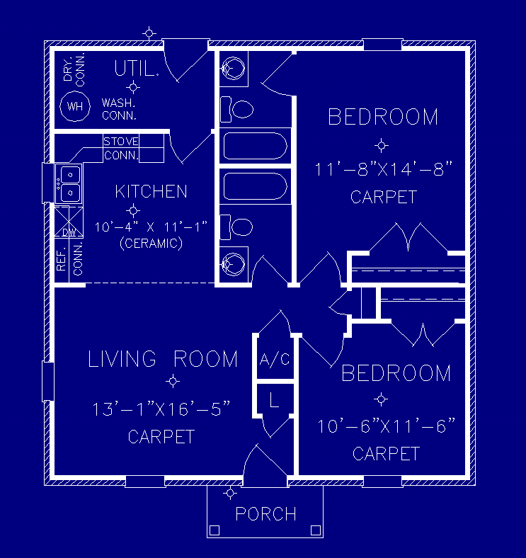Bienville floor plan by S.S. Steele Homes